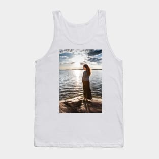 Evening Girl Tank Top